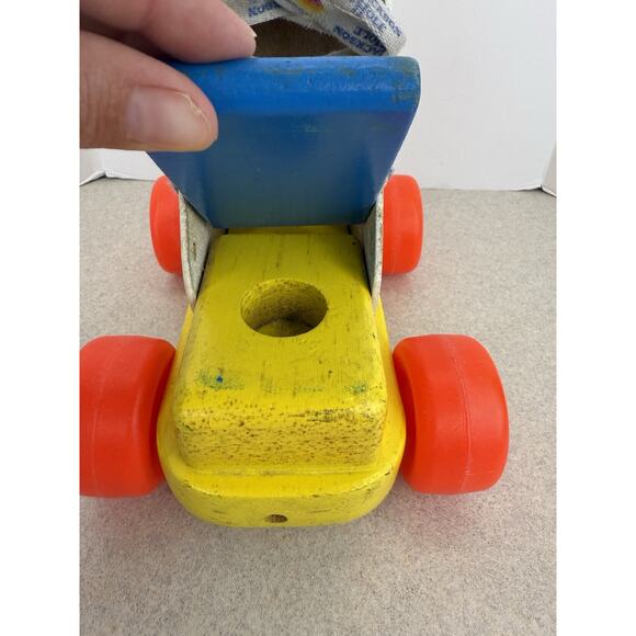 Vintage Playskool Pull‎ Toy Old Mother Who Lived in a Shoe - Picture 7 of 8